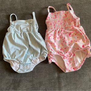 Carters 9m bathing suits